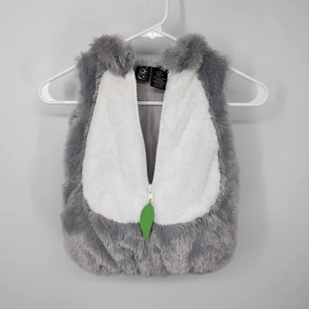 Kids Koala Costume Vest Hoodie Hooded‎ Dress Up Play Halloween Australia 18M
